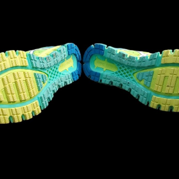 Asics GEL-Quantum 180 Performance Running Shoe, 8.5, Safety Yellow and Blue - Picture 11 of 11